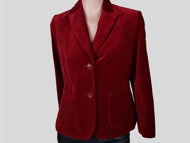 Damen Samt Jacket von Yorn
