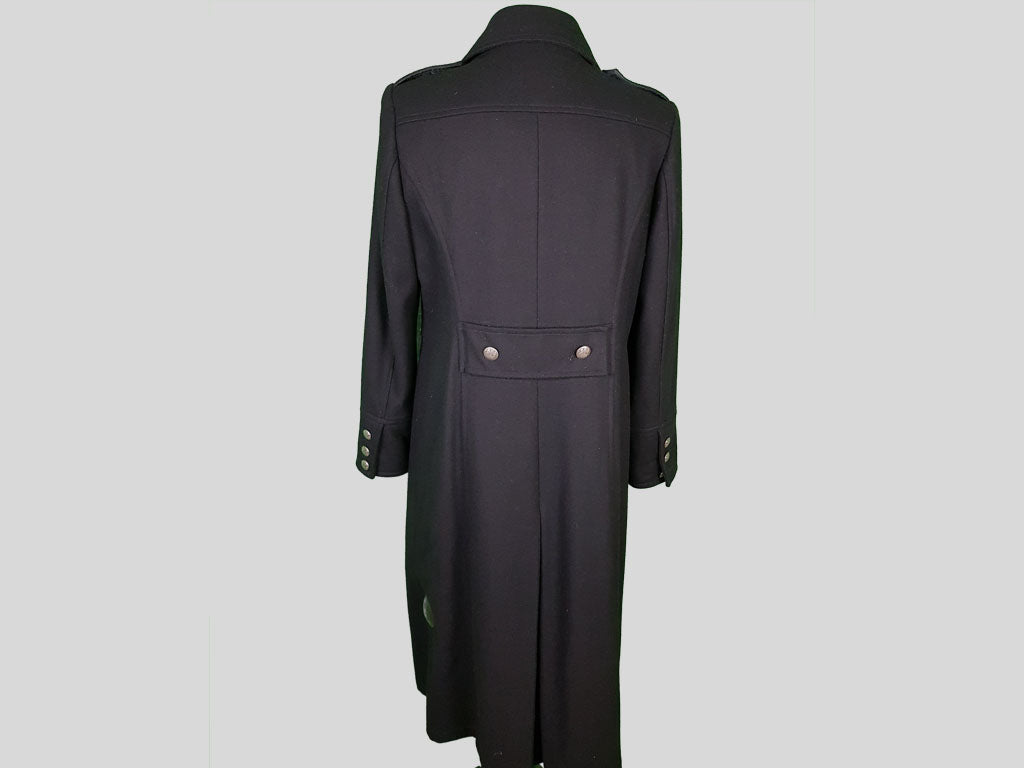 Long Wool Coat »Film Noir« – View 2