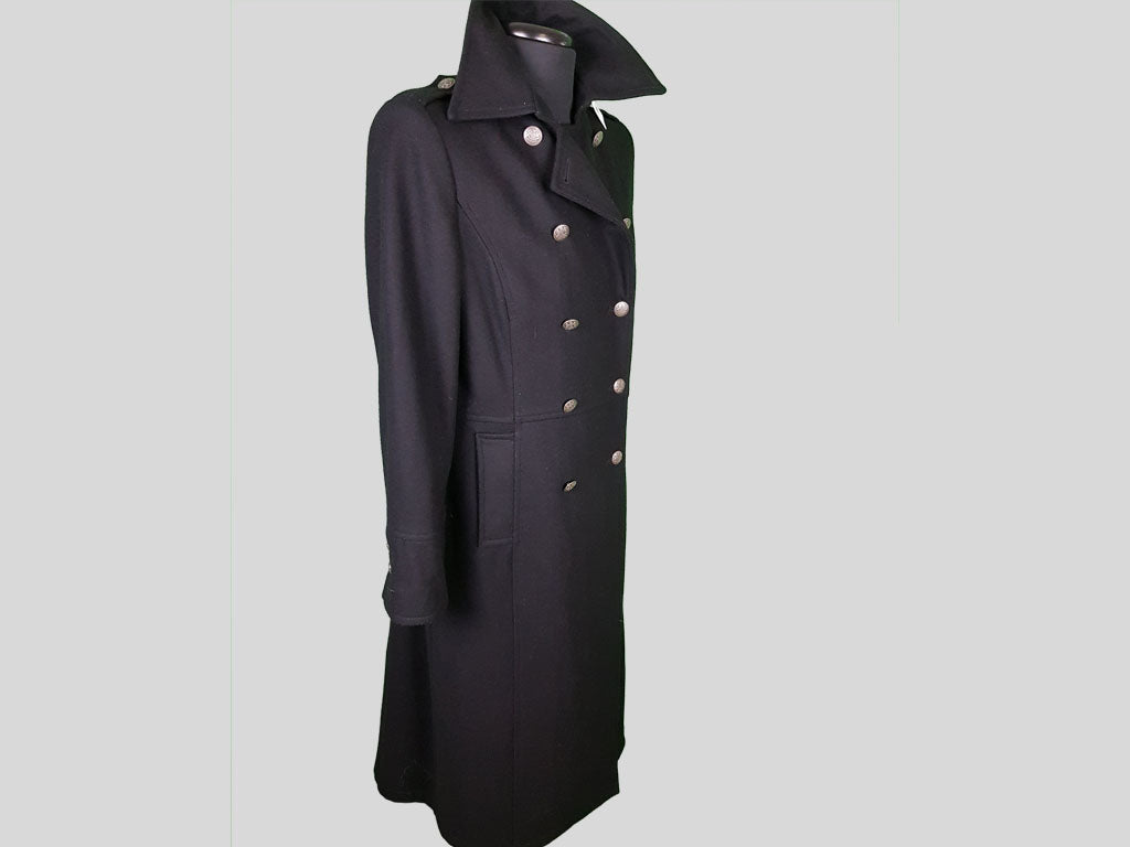 Long Wool Coat »Film Noir« – View 3