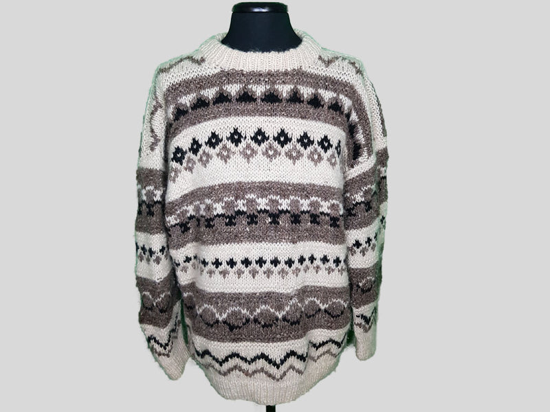 Wool Jumper »Winter Pattern«