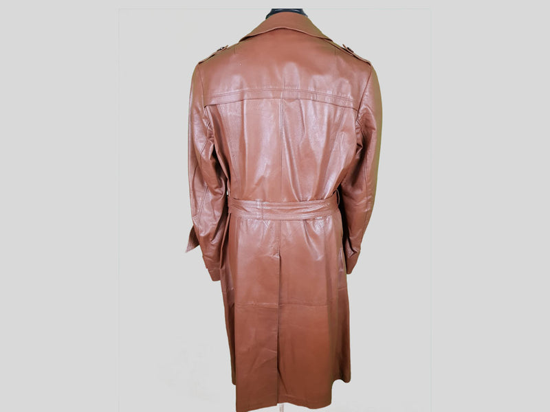Leather Coat »Brown Curtain«