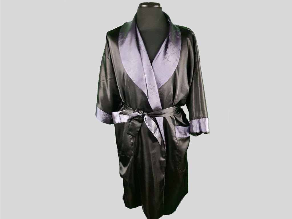 Reversible Kimono »Two Sides of Night« – View 3