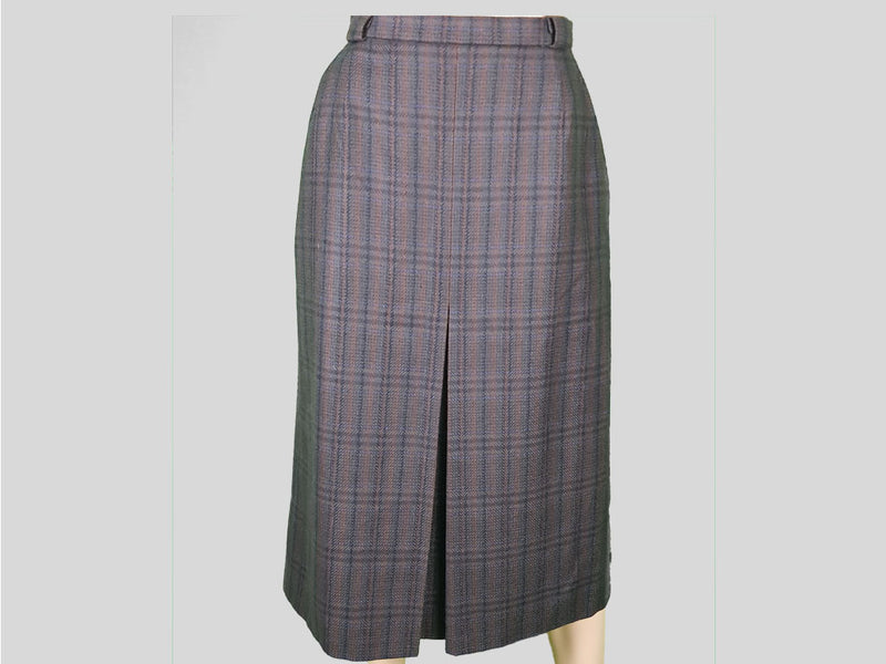 Lined Checked Skirt »Autumn Matinee«