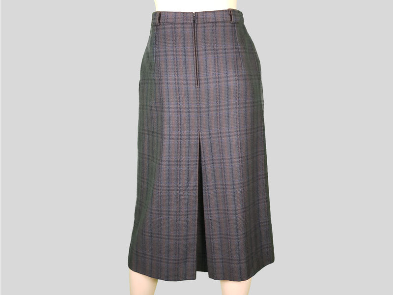 Lined Checked Skirt »Autumn Matinee«