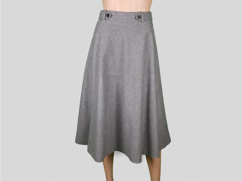 Wool Blend Skirt »Grey Sunday«