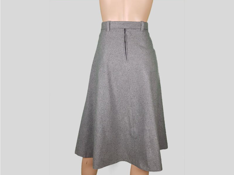 Wool Blend Skirt »Grey Sunday«