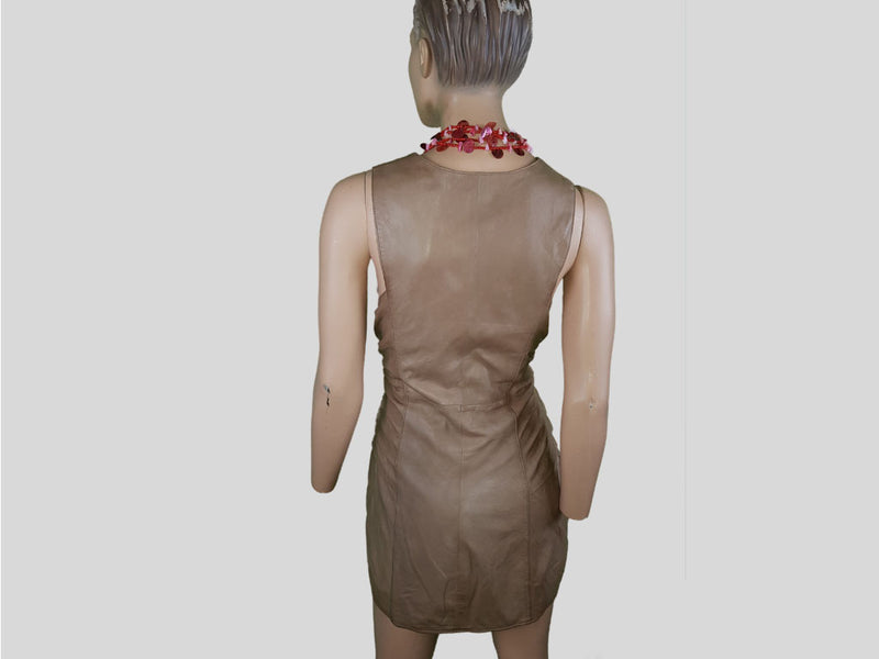 Nappa Leather Dress »Scene in Sand«