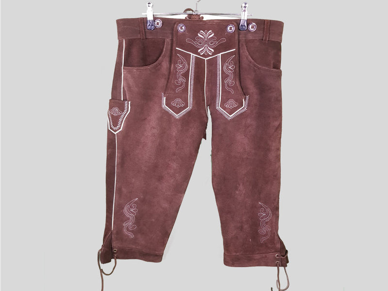 Almbock Leather Trousers »Alps on Mehringdamm«