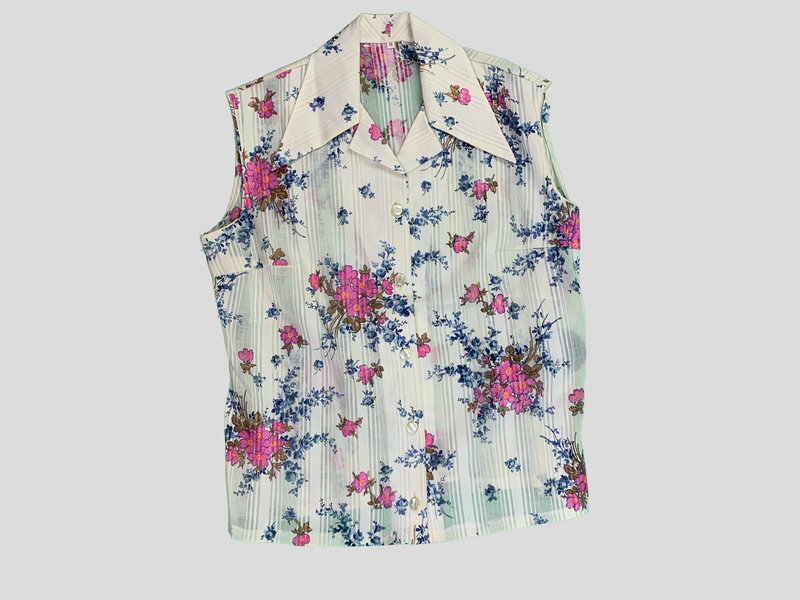 Sommermann Floral Blouse »Blossom by the Canal«