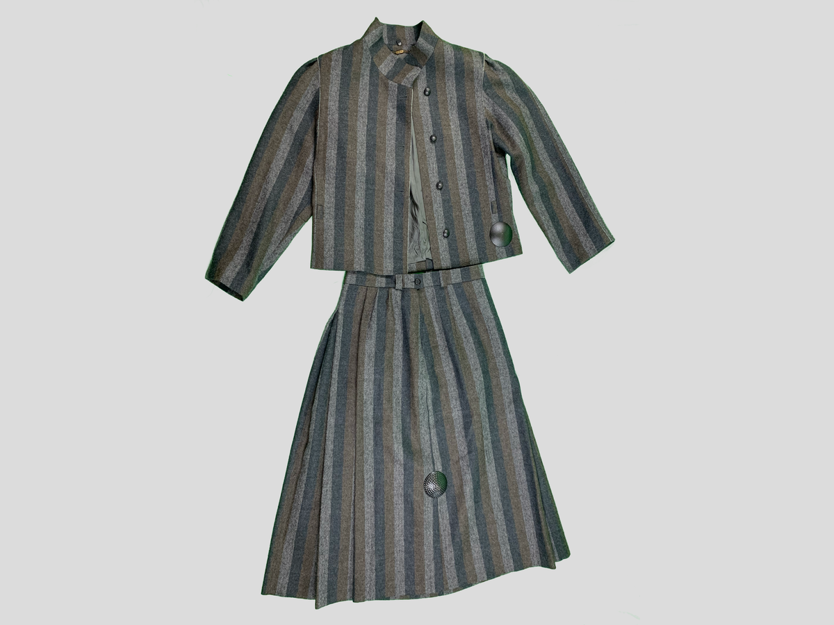 Vintage Two-Piece Set »Stripes by the Canal« – View 3